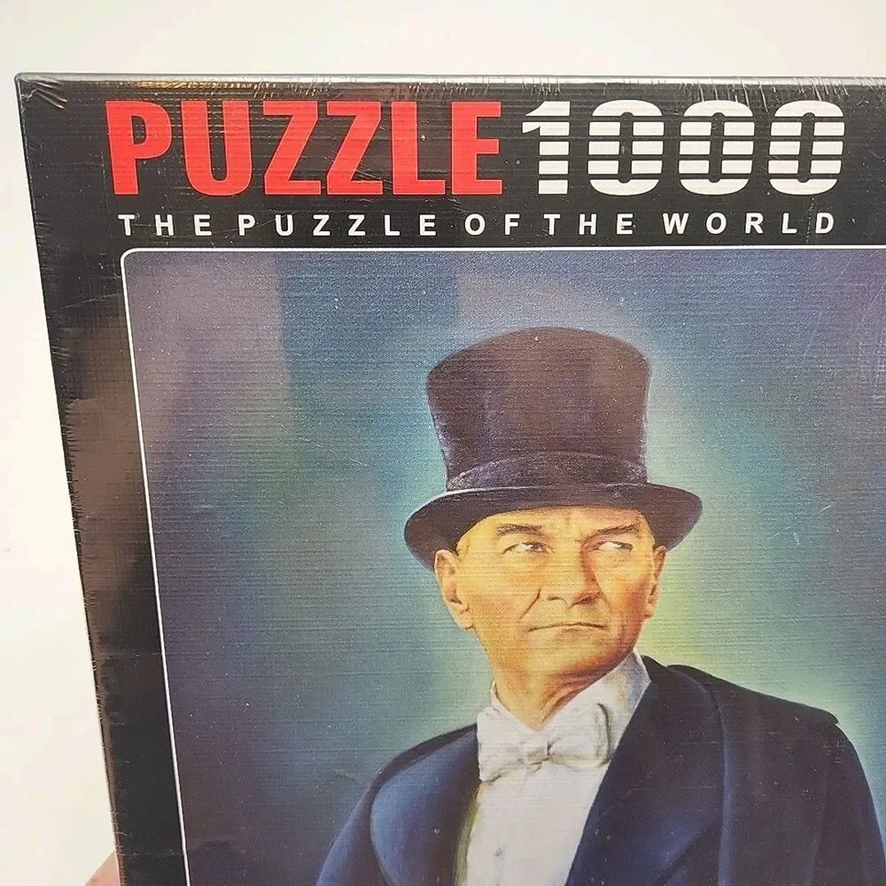 Anatolian Mustafa Kemal Ataturk Turkey 1000 Piece Jigsaw 48x66 Puzzle 1042 NEW